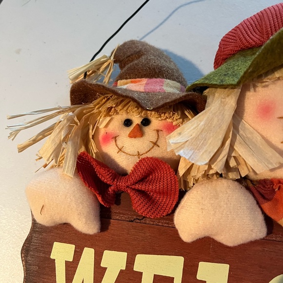 🔥. Scarecrow Fall Welcome sign - Picture 4 of 7